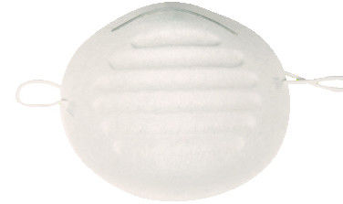 قناع الغبار المخروطي باللون الأبيض حماية قوية لتدبير شؤون المنزل / جولة في المصنع المزود